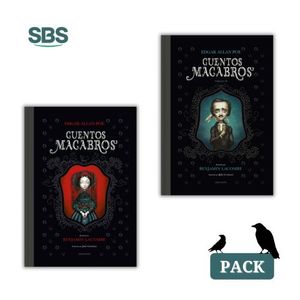 PACK - LACOMBE - CUENTOS MACABROS - 2 LIBROS