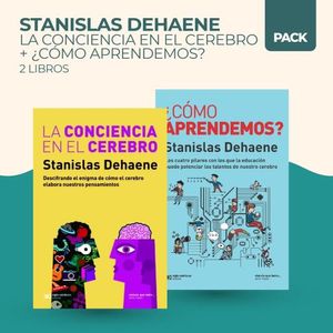 CONCIENCIA EN EL CEREBRO + ¿COMO APRENDEMOS? - 2 LIBROS - DE