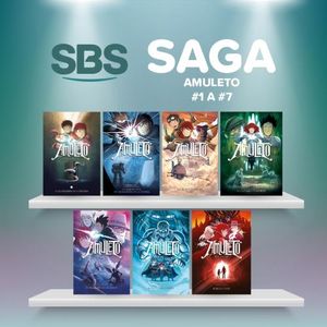 SAGA AMULETO LIBRO 1 AL 7 - KAZU KIBUISHI