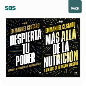 PACK MAS ALLA DE LA NUTRICION + DESPIERTA TU PODER - CESTARO