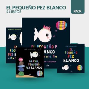 PACK PEQUEÑO PEZ BLANCO 4 LIBROS - GUIDO VAN GENECHTEN