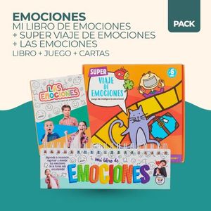MI LIBRO DE EMOCIONES + SUPER VIAJE DE EMOCIONES + LAS EMOCI