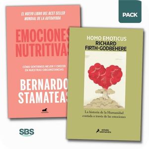 HOMO EMOTICUS + EMOCIONES NUTRITIVAS - 2 LIBROS