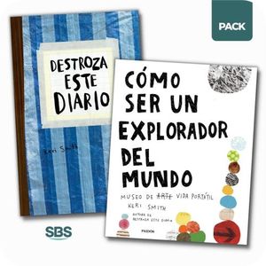 DESTROZA ESTE DIARIO (AZUL) + COMO SER UN EXPLORADOR DEL MUN