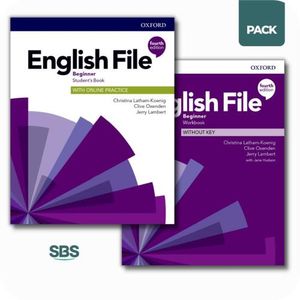 ENGLISH FILE BEGINER 4/ED - STUDENT'S BOOK + WORKBOOK PACK -