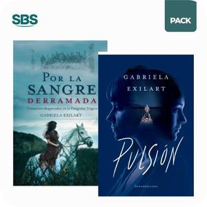 POR LA SANGRE DERRAMADA + PULSION - EXILART - 2 LIBROS