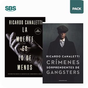 MUERTE ES LO DE MENOS + CRIMENES SORPRENDENTES - CANALETTI -