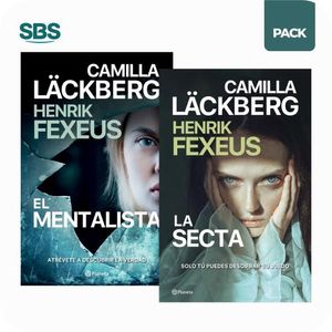 MENTALISTA + SECTA - LACKBERG - 2 LIBROS