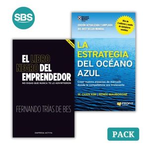 PACK ESTRATEGIA DEL OCEANO AZUL + LIBRO NEGRO DEL EMPRENDEDO