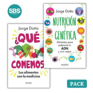 QUE COMEMOS + NUTRICION Y GENETICA - DOTTO - 2 LIBROS