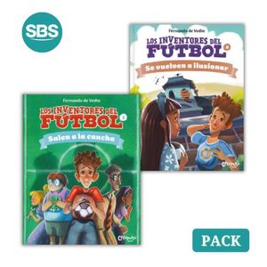 PACK INVENTORES DEL FUTBOL - LIBRO 1 Y 2 - 2 LIBROS