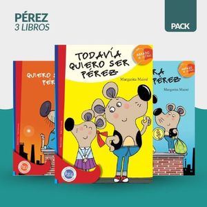 PACK PEREZ 3 LIBROS - QUIERO SER TODAVIA AHORA YA SOY - MAIN