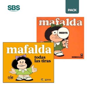 MAFALDA INEDITA + MAFALDA TODAS LAS TIRAS - 2 LIBROS - QUINO