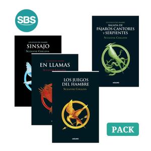 LOS JUEGOS DEL HAMBRE + PRECUELA - 4 LIBROS