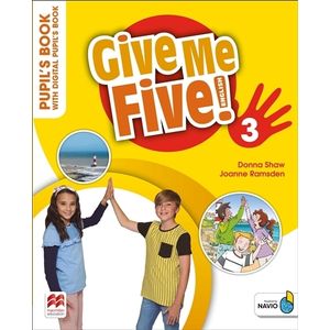GIVE ME FIVE 3 - STUDENT'S BOOK PACK + NAVIO + DIGITAL