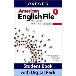 AMERICAN ENGLISH FILE 1 3/ED.- STUDENT'S BOOK + DIGITAL PACK