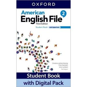 AMERICAN ENGLISH FILE 2 3/ED.- STUDENT'S BOOK + DIGITAL PACK
