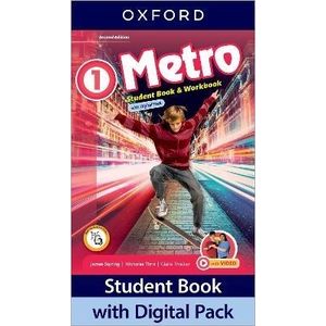 METRO 1 2/ED.- STUDENT'S BOOK + WORKBOOK W/DIGITAL PACK