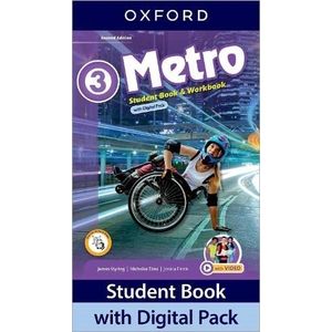 METRO 3 2/ED.- STUDENT'S BOOK + WORKBOOK WITH DIGITAL PACK