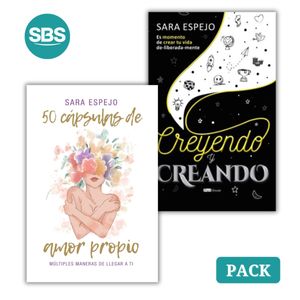 50 CAPSULAS DE AMOR PROPIO + CREYENDO Y CREANDO - SARA ESPEJ