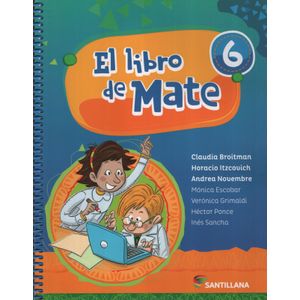 EL LIBRO DE MATE 6 SANTILLANA