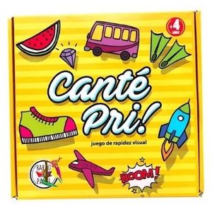 CANTE PRI ! JUEGO DE RAPIDEZ VISUAL - CONTIENE 50 CARTAS