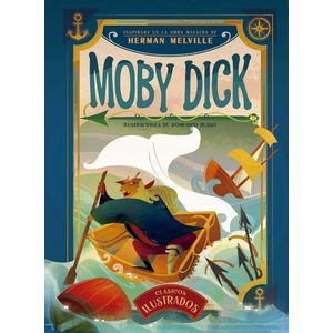 MOBY DICK - CLASICOS ILUSTRADOS - HERMAN MELVILLE