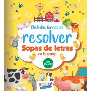 DISTINTAS FORMAS DE RESOLVER SOPAS DE LETRAS EN LA GRANJA +