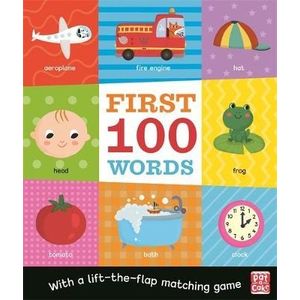 FIRST 100 WORDS - WITH A LIFT THE FLAP MATCHING GAME