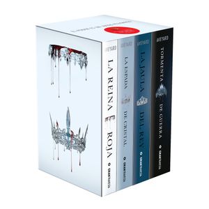 SAGA LA REINA ROJA EN ESTUCHE LIBRO 1 AL 4 - VICTORIA AVEYAR