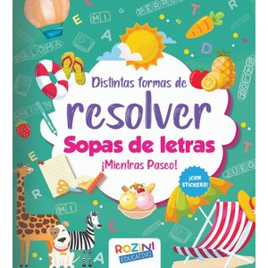 DISTINTAS FORMAS DE RESOLVER SOPAS DE LETRAS MIENTRAS PASEO