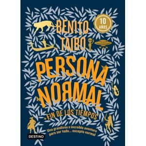 LIBRO PERSONA NORMAL TAPA AZUL - BENITO TAIBO