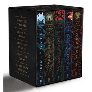 GEORGE R. R. MARTIN'S A GAME OF THRONES 5-BOOK BOXED SET (SO