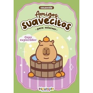 CAPY EXPLORADOR - AMIGOS SUAVECITOS PARA COLOREAR