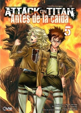 ATTACK ON TITAN - ANTES DE LA CAIDA VOL. 5