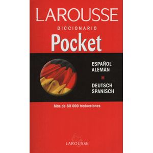 LAROUSSE DICCIONARIO POCKET ESPAÑOL ALEMAN - DEUTSCH SPANISC