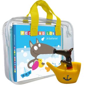 PEQUEÑO LOBO - A BAÑARSE! - LIBROS DE BAÑO