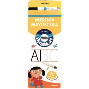 IMPRENTA MAYUSCULA +5 - ABREMENTE ESCRIBIR Y BORRAR