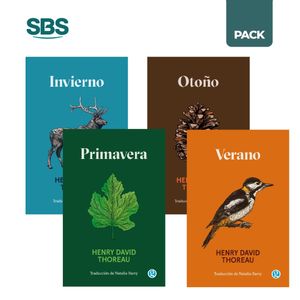 INVIERNO + OTOÑO + PRIMAVERA + VERANO - 4 LIBROS  THOREAU