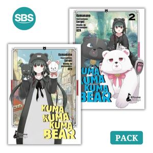 PACK KUMA KUMA KUMA BEAR - VOL 1 Y 2 - 2 LIBROS