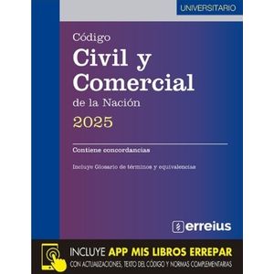 CODIGO CIVIL Y COMERCIAL DE LA NACION - 2025 UNIVERSITARIO