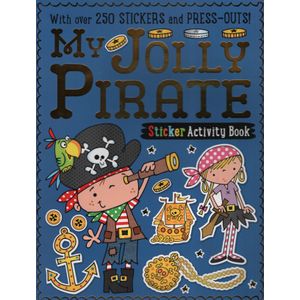 MY JOLLY PIRATE - STICKER ACTIVITY BOOKS