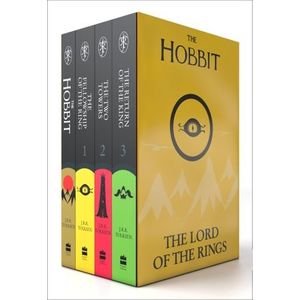 THE HOBBIT/THE LORD OF THE RINGS  - BOX SET 4 BOOKS - J.R.R.