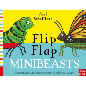 FLIP FLAP MINIBEASTS - BOARD BOOK - SCHEFFLER