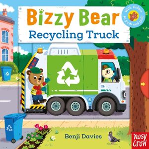 BIZZY BEAR - RECYCLING TRUCK - BENJI DAVIES
