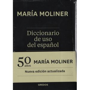 DICCIONARIO DEL USO DEL ESPAÑOL - MARIA MOLINER