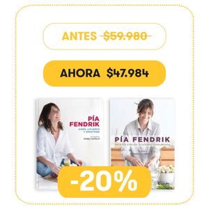PIA FENDRIK - 2 LIBROS - CATAPULTA