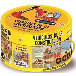 VEHICULOS DE LA CONSTRUCCION - LIBRO + PUZZLE GIGANTE