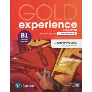 GOLD EXPERIENCE B1 (2/ED.) - STUDENT'S BOOK + INTERACTIVE EB