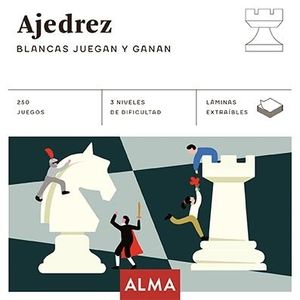 LIBRO AJEDREZ - BLANCAS JUEGAN Y GANAN - ANDERS PRODUCCIONES